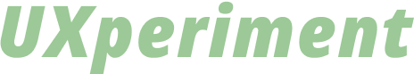 UXperiment logo - L'IA au service du processus de conception UX